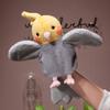 Cute Simulated Parrot Hand Puppet Doll Bird Plush Toy Doll Children Comfort Doll Interactive Game Gift