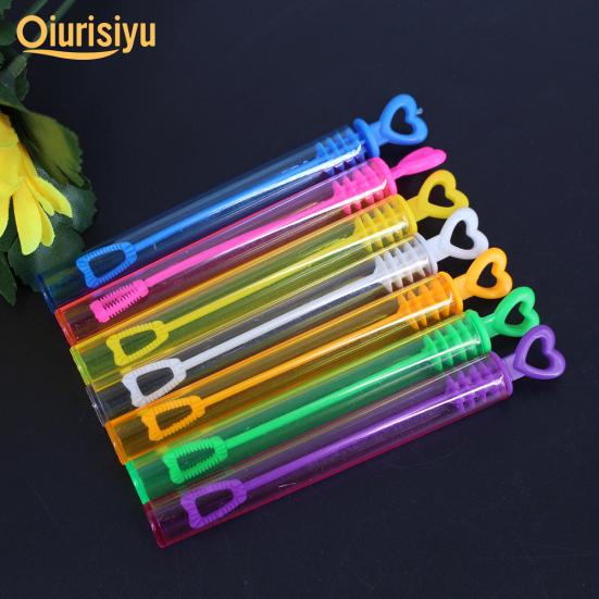 12 шт., мыльные пузыри в форме звезд и сердец, палочки, палочки для вечеринок, детские забавные игрушки