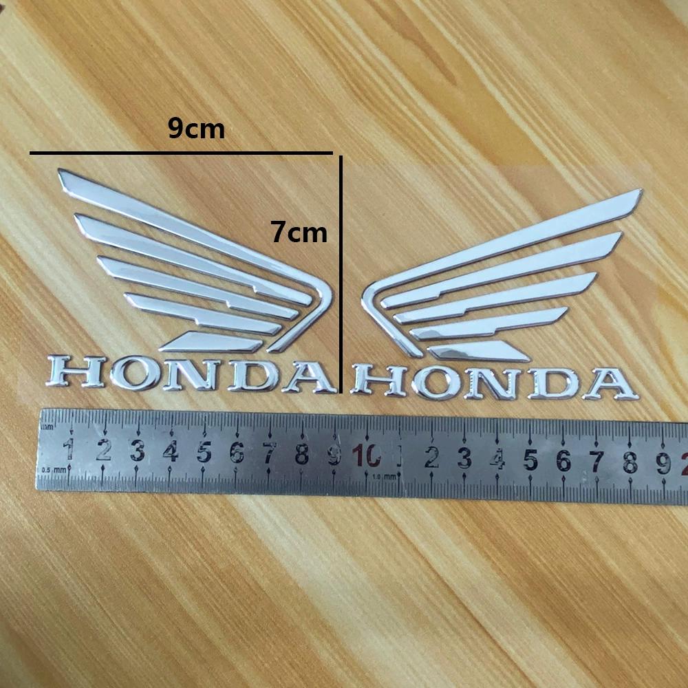 Honda Набор для модификации мотоцикла Логотип 3D наклейка HONDA Гальванизированная буквенная наклейка Водонепроницаемая наклейка Мотоаксессуары Cbr 600
