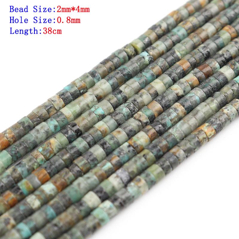1strand 4/6/8/10mm Natural Stone Flat Beads Druzy Quartz Crystal Loose Spacer DIY Bracelet Necklace Fashion Jewelry