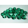 Lab Created 100 Ct CERTIFIED Synthetic Green Muzo Emerald Loose Gemstone Lot