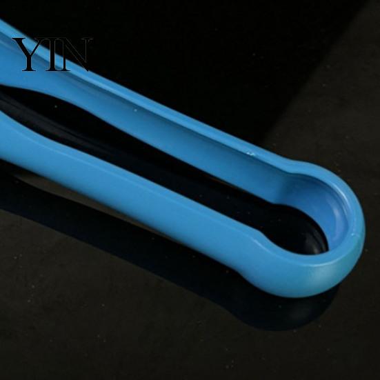 Kitchen Ice Cube Picker 2PCS Plastic Clamp, with Anti-Slip Tooth Pattern, Durable Stable Grip Tong Multi-Use Tongs, for Cubes Bread Bar Salad