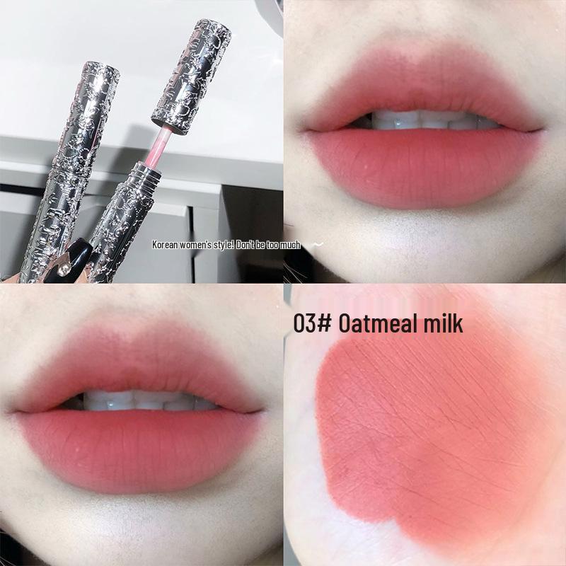 ART VALUE Velvet Matte Butterfly Lip Mud - Long-lasting, Non-drying, Whitening Lipstick for Students.