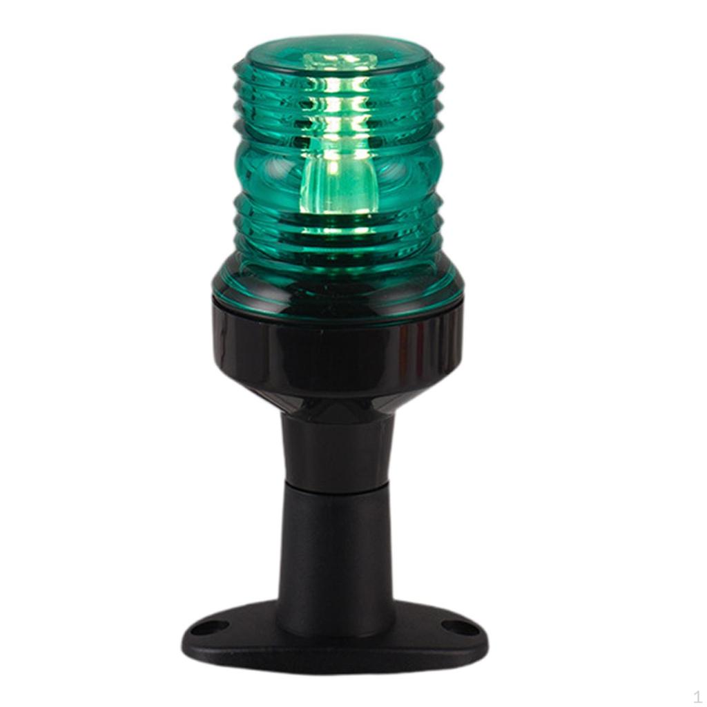 Сигнальный фонарь для лодки, яхты, мачты и все круглые детали, 3 Вт, крепление на палубе, корма