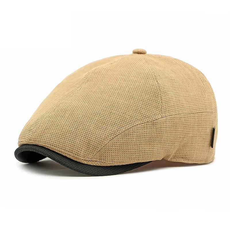 Весенне-летняя беретка женская британская ретро кепка вперед легкая дышащая кепка газетчика мужская кепка художника
