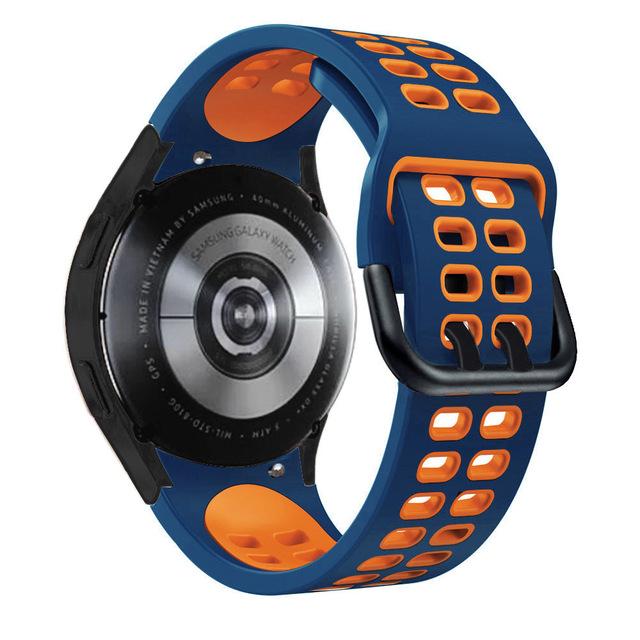Спортивный ремешок для Samsung Galaxy Watch 7/6/5 Pro/4 classic/FE 44 мм 40 мм 45 мм силиконовый браслет без зазоров correa Galaxy Watch 7 ремешок