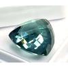 Natural Tourmaline Bluish Green Trillion Cut 20-22 Ct Beautiful Gemstone