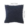 Jacquard Plush Geometric Pillow Cushion Cover Pillow Lumbar Pillow Cover Sofa Without Core Stripes