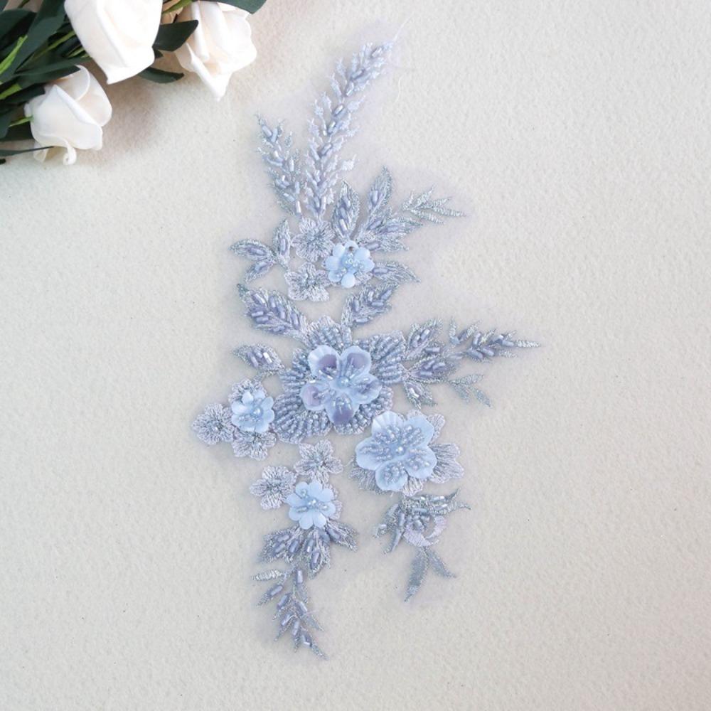 Sequin Embroidery Embroidered Floral Patches DIY Sequins Patches Stage Costumes