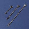 Findings & Components Jewelry Accessories DIY for Bracelet Necklace Extender Safety Chain Extender