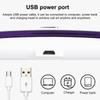 Лампа для ногтей 36 Вт, быстросохнущая лампа с USB-интерфейсом, складной кронштейн, портативная лампа для фототерапии для маникюра
