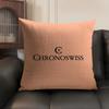 Роскошная наволочка C-Chronoswiss Cushion Cover Летняя дышащая льняная органическая ткань Двусторонняя печать Декор для дивана Домашний декор
