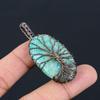 Tree Of Life Amazonite Gemstone Pure Copper Wire Wrapped Handmade Pendant Jewelry For Gift