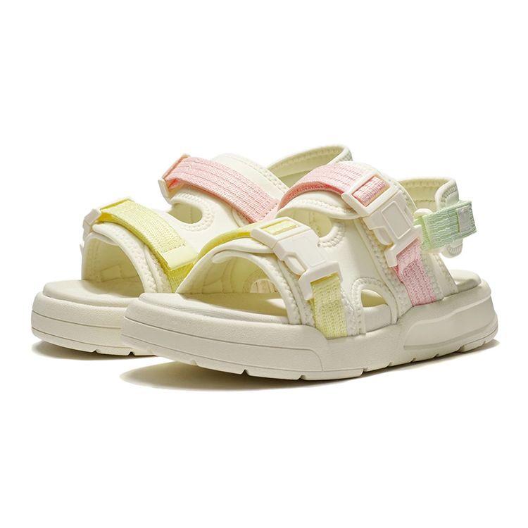 Li Ning Fashion Sports Sandals Kids Shoes Pearl-White YKUS034-6