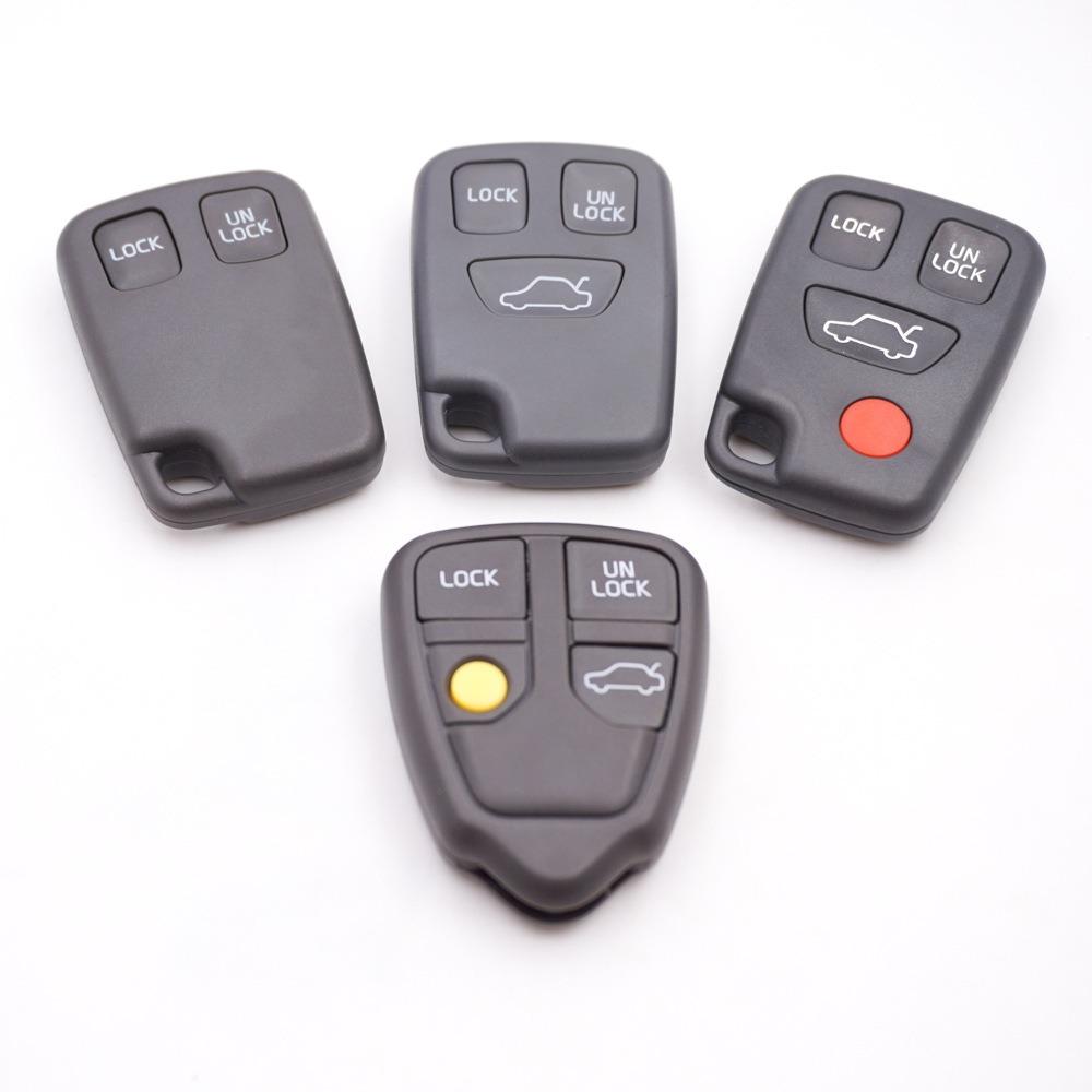 Black Remote Key Shell for VOLVO S40 S60 S70 S80 S90 V40 V70 V90 XC70 1998-2005 Car Accessories