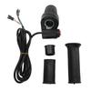 1 Pair 12V‑99V Half Grip Throttle Universal 3 Speed Control Twist Throttle Accelerator Grip for Electric Bike Scooter