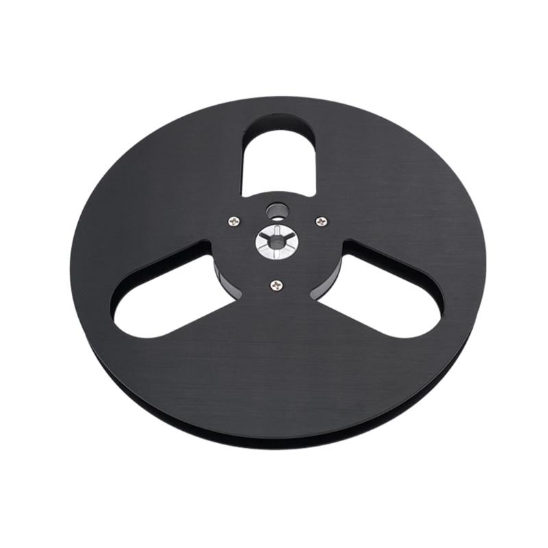 7-дюймовая магнитная катушка с лентой Алюминиевая катушка для ленты с 3 отверстиями Открытая катушка Аудио Алюминиевая приемная катушка 7'' Разноцветная