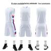 Men’s Custom Team Basketball Jersey Set - Trendy Training & Match Sports Uniform for Students