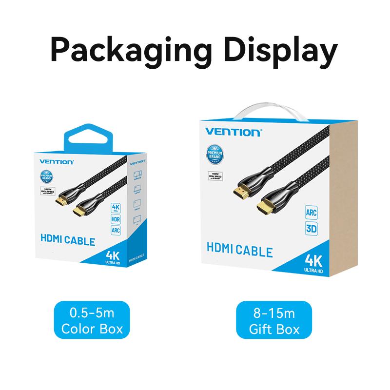 Vention 4K HDMI-совместимый кабель HDMI 2.0 кабель для PS5 4 Xiaomi Mi Box TV сплиттер переключатель аудиокабель для 4K ТВ видеокабель HDMI