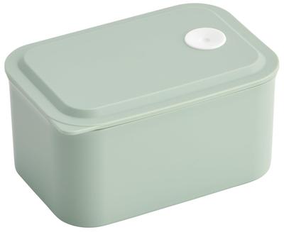 Мини-бенто для скейтера 1, с крышкой, для микроволновой печи, Сепия PL32B, Коробка, Ярус, 320 мл, на, Зеленый,