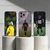 Чехол для телефона N-Neymar Силиконовый черный Мягкий Для IPhone 17,16,15,14,13,12,11,SE,Plus Pro Max