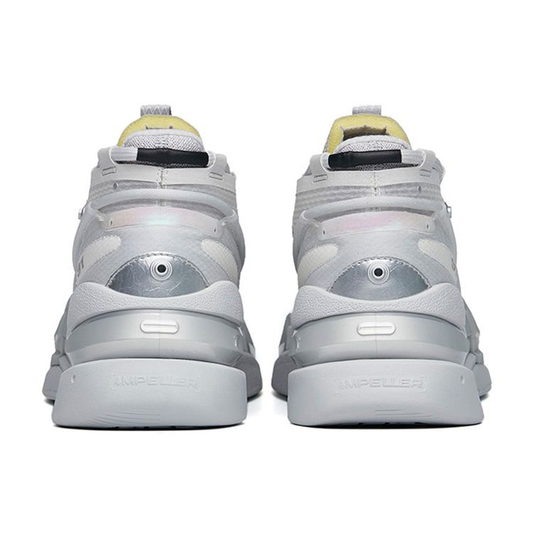 Anta At91 Удобные повседневные низкие кроссовки мужские кроссовки серебристые 112218073-4