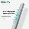 MR.GREEN Stainless Steel U-Shaped Nail File – Fits Nail Curve Perfectly Anti-slip Handle