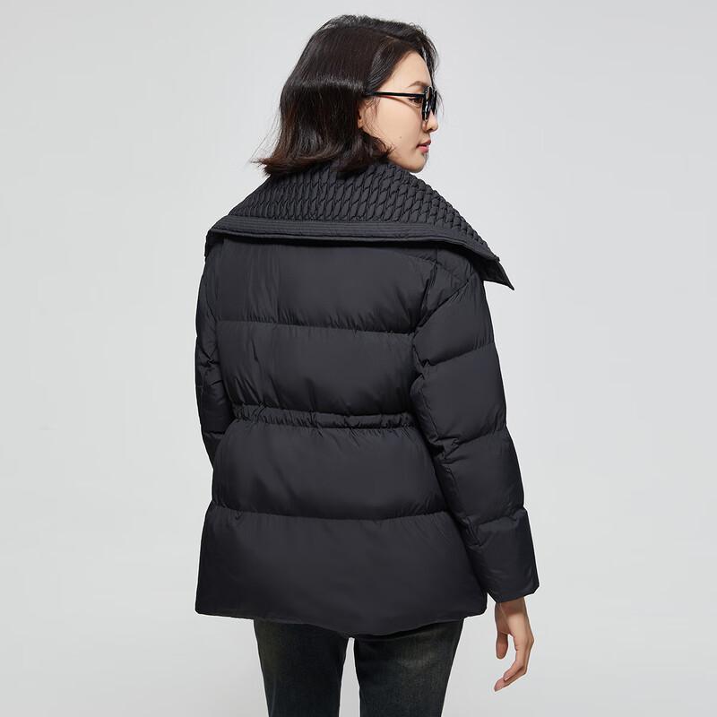 Tatu Women's Designer Big Lapel Down Jacket