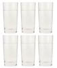 Toyo Sasaki Glass Tumbler 185ml Nack HS 37 Made In Japan Dishwasher Safe Set of 6 T-20107HS