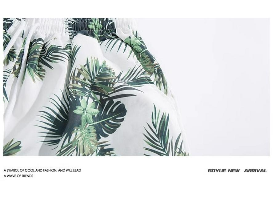 Men's Hawaiian Vacation Beach Shirt and Shorts Set