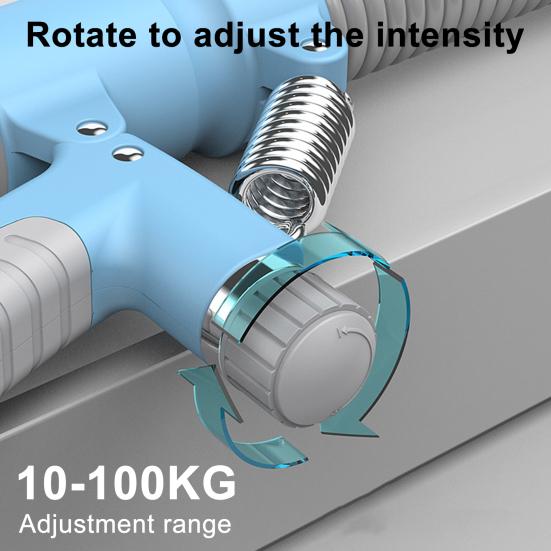 Эспандер для рук Твистер Усилитель хвата Регулируемое сопротивление 2-в-1 Силовой твистер Эспандер для хвата Тренажер для груди Домашний тренажерный зал Фитнес-оборудование