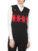 Knit Vest PY Argyle Intarsia Navy 2 [Pearly Gates] Women's / 055-3273906 120_Dark [L]