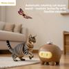 Игрушки для кошек, Дразнилки для кошек, Саморазвлекательные и Забавные Гаджеты, Электрические Маленькие Бабочки, Автоматическое Вращение, Энергозатратные Игрушки для Питомцев