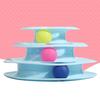 Игрушка-тарелка для кошек Встроенные шарики Креативные развлекательные Устойчивы к царапинам Устойчивы к укусам Избавляют от скуки Снимают стресс