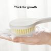 2 Pcs Back Scrubber for Shower Bath Brush with Long Handle Nylon Bristles Body