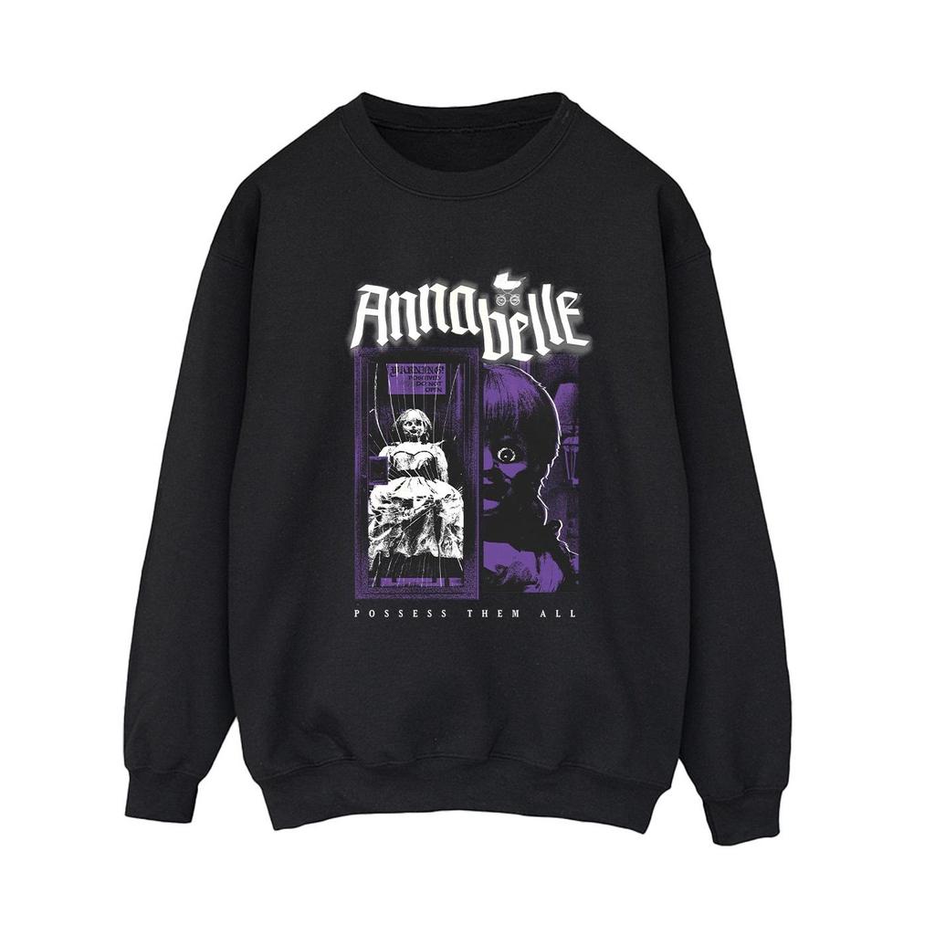 Annabelle Womens/Ladies Doll Poster Sweatshirt