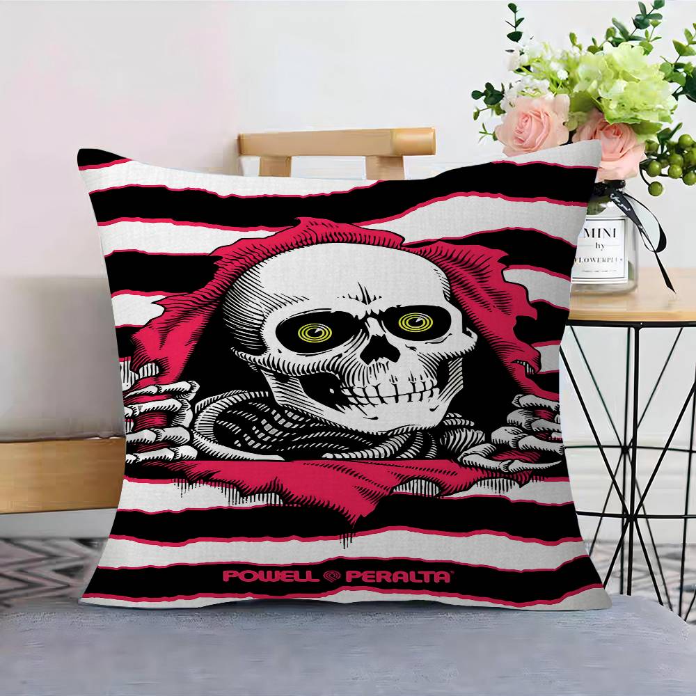 PPowells PPeraltas Skateboard Classic Cushion Cover Pillow Cover Decor Pillowcase Printed Cushion Case For Couch