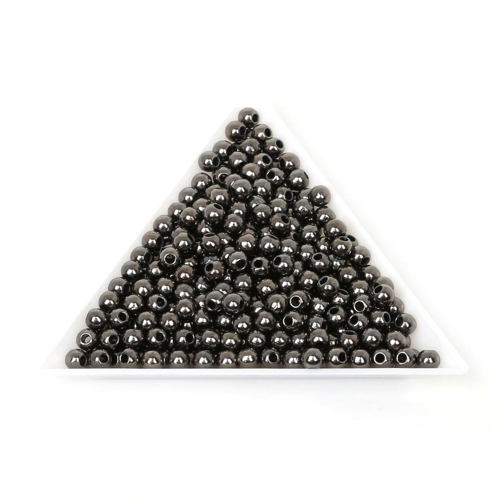 4/6/8/10/12 мм цветные пластиковые круглые бусины для изготовления ювелирных изделий DIY браслет ожерелье серьги