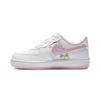 Nike Air Force 1 LV8 Цветочные Низкие Кеды для Скейтбординга Белый Розовый Детские Возраст 3-7 Лет CN8543-100