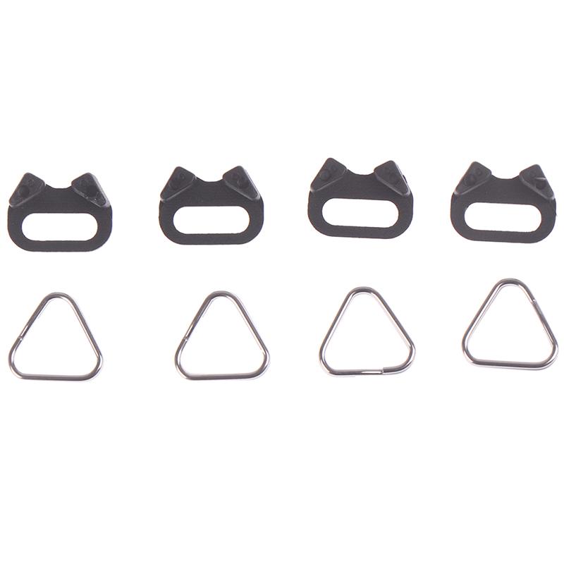 4 комплекта крючков для ремня, плечевой ремень для фотоаппарата, разделенные треугольные кольца
