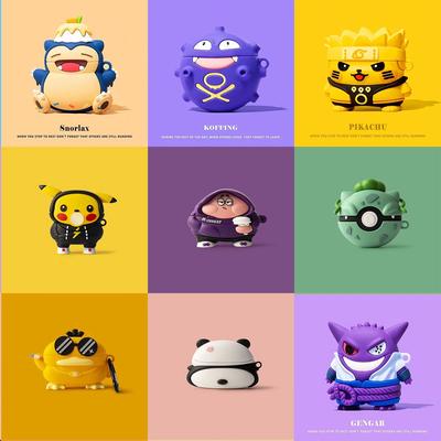Чехол Pokemon для Redmi Buds 5 Pro Cartoon Earphone Funda Silicone Protective Cover