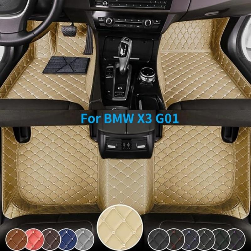 Коврики в салон для BMW X3 G01 2018 Годы Полное покрытие Коврики в салон Люксовые коврики Автоаксессуары