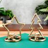 Star Candle Holder Metal Gold Christmas Tealight Candle Stand