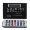 Bluetooth MP3 Decoder Board Audio Module USB Storage Memory FM Radio (Black)