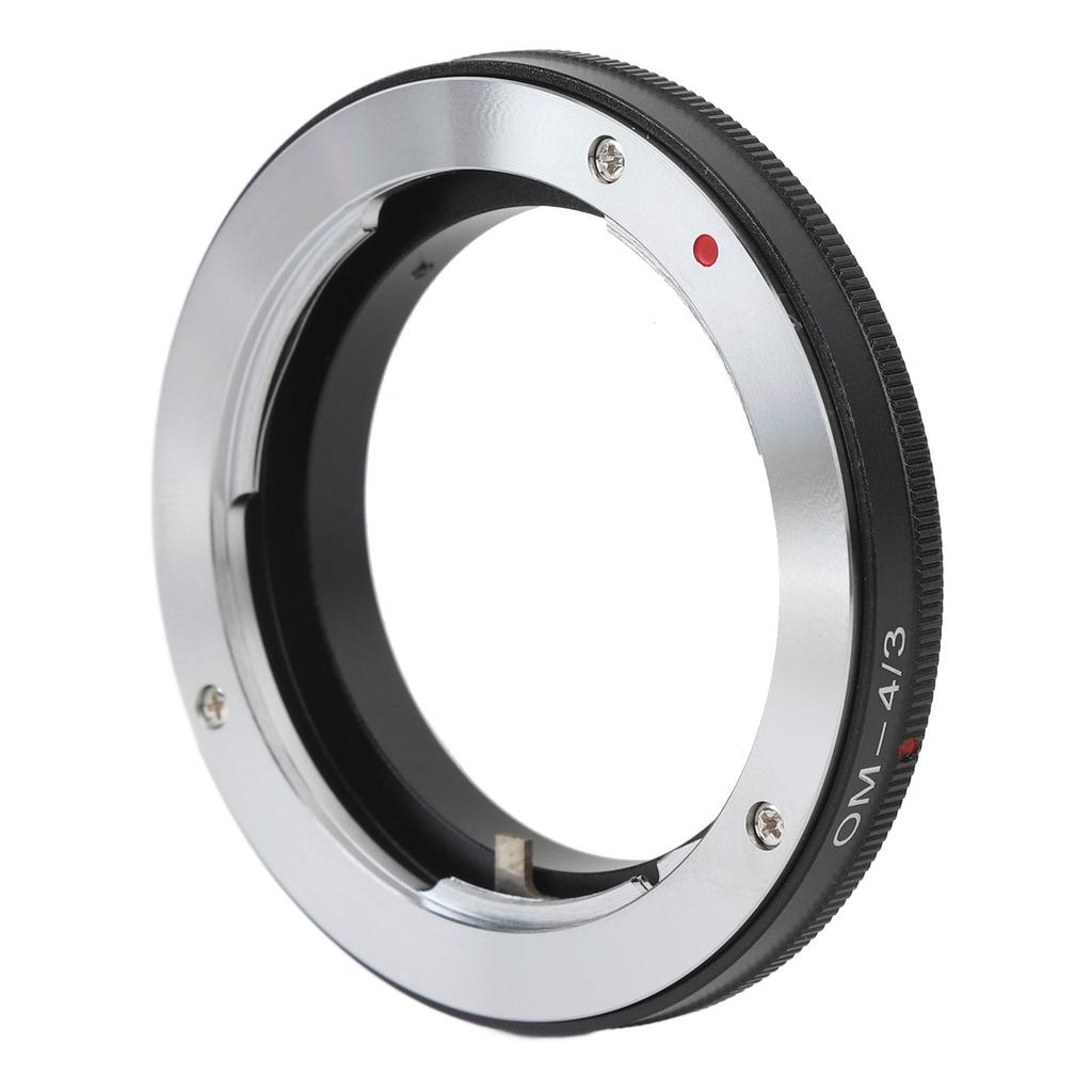 Кольцо-адаптер крепления объектива для OM‑4 3 Адаптер крепления объектива из алюминиевого сплава для объектива с креплением OM к камере 4 3 для E620 E520 E450