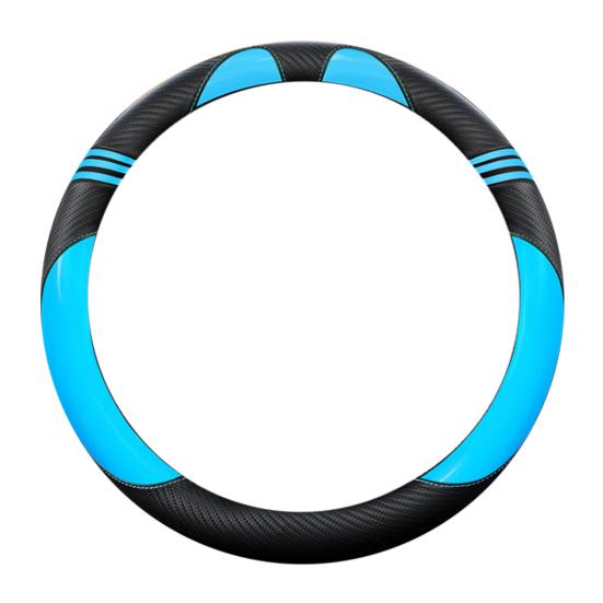 Чехол на руль, модный, устойчивый к поту, автомобильный стиль, искусственная кожа, подушка для грузовика