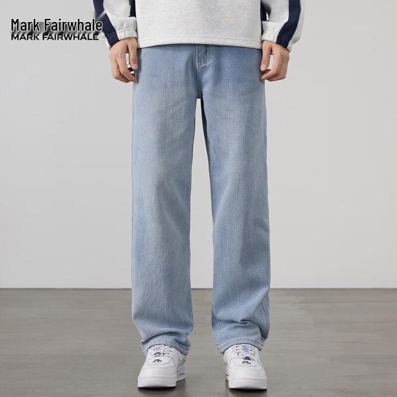 Мужские джинсы Mark Fairwhale свободного кроя с прямыми штанинами