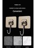 Strong Adhesive No-Drill Hook – Traceless Bathroom/Kitchen Accessory for Heavy Cookware