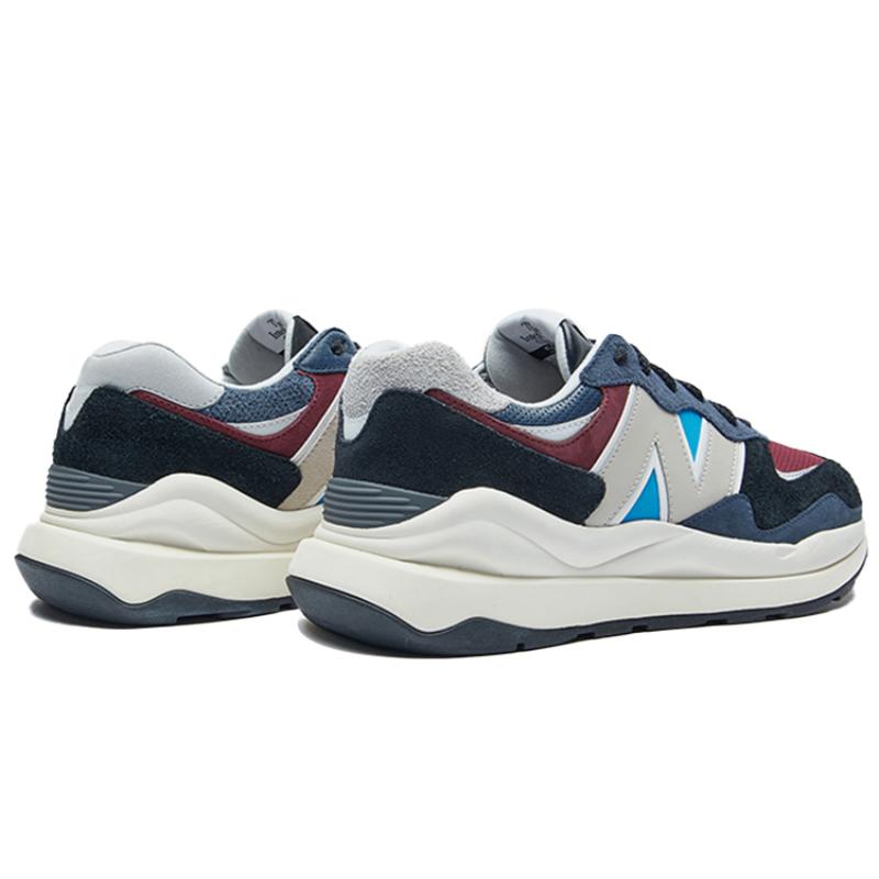 New Balance 57/40 DAHOOD Темно-синие бордовые кроссовки M5740TB