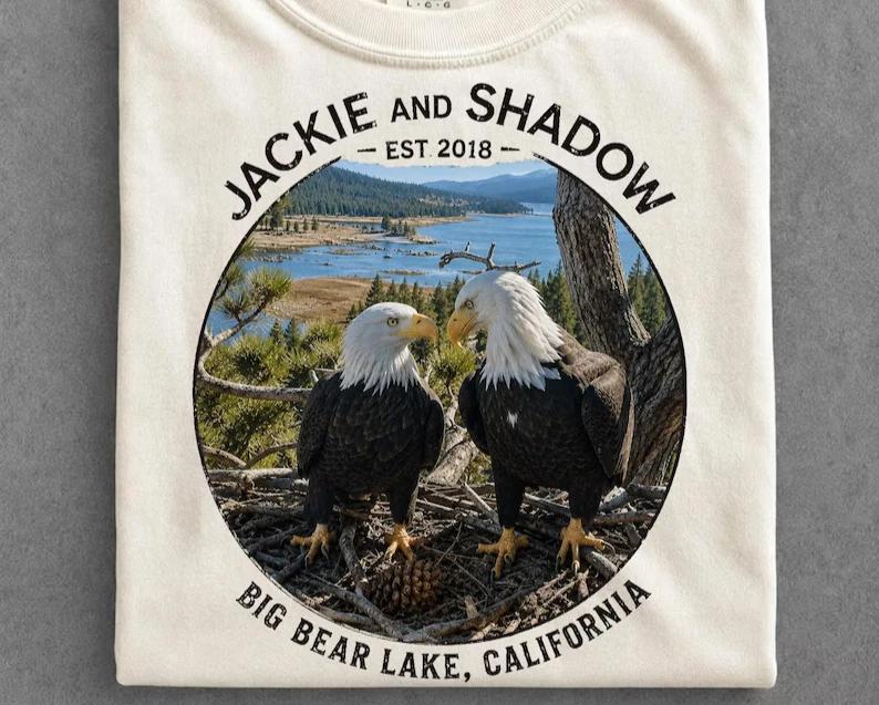 Jackie And Shadow Eagles Shirt, Jackie Memorial Graphic Tee, Big